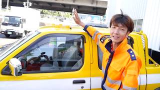 21年前ですが、すごいキレイよ(*'ω'*)道路維持作業車上がりの元自治体ワンオーナー車のダットサントラックWキャブ4WDマニュアル5速　(*'ω'*)※売約済み