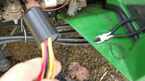 John Deere 425, 445, Ignition Time Delay Module (TDM)