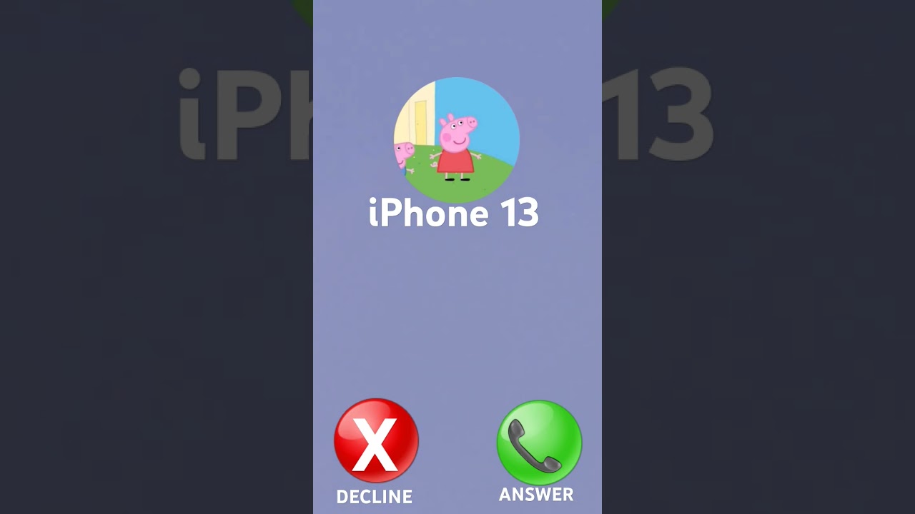 Peppa Pig is Calling you on Facebook and 