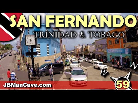 Best San Fernando Trinidad and Tobago Caribbean Walk Through covering major Streets by JBManCave.com