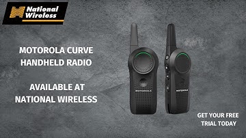 Unboxing the Motorola Curve Handheld Radio| NATIONAL WIRELESS Australia