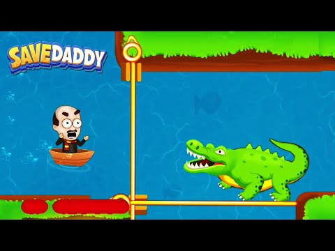 Save Daddy – Pull the Pin Game All Levels 40 Gameplay Walkthrough Part 1