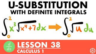 U-Substitution With Definite Integrals | Calculus Lesson 38 - JK Math