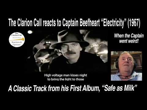 When the Captain went weird! Reacting to Captain Beefheart's 1967 Classic "Electricity" #lyricvideo