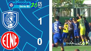 CARIOCA SÉRIE B1- TAÇA CORCOVADO - 3ª RODADA - NITEROIENSE 1X0 NOVA CIDADE