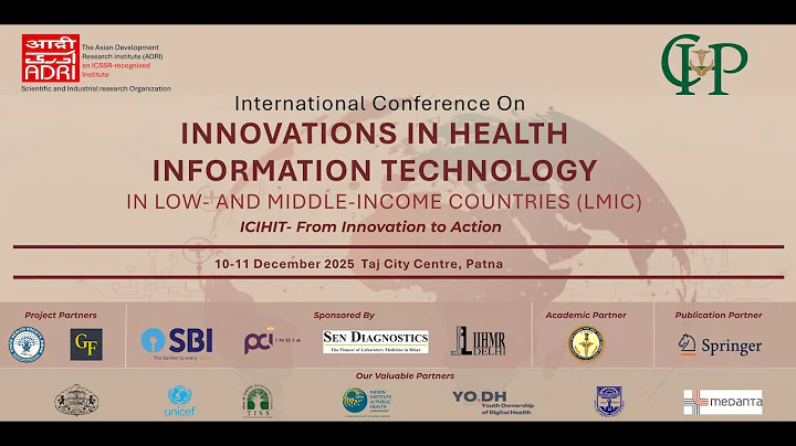 International Conference On Innovations In Health Information Technology In LMIC Day 2-10 Dec, 2025