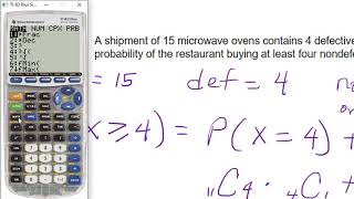 Using Combinations to find Probabilities