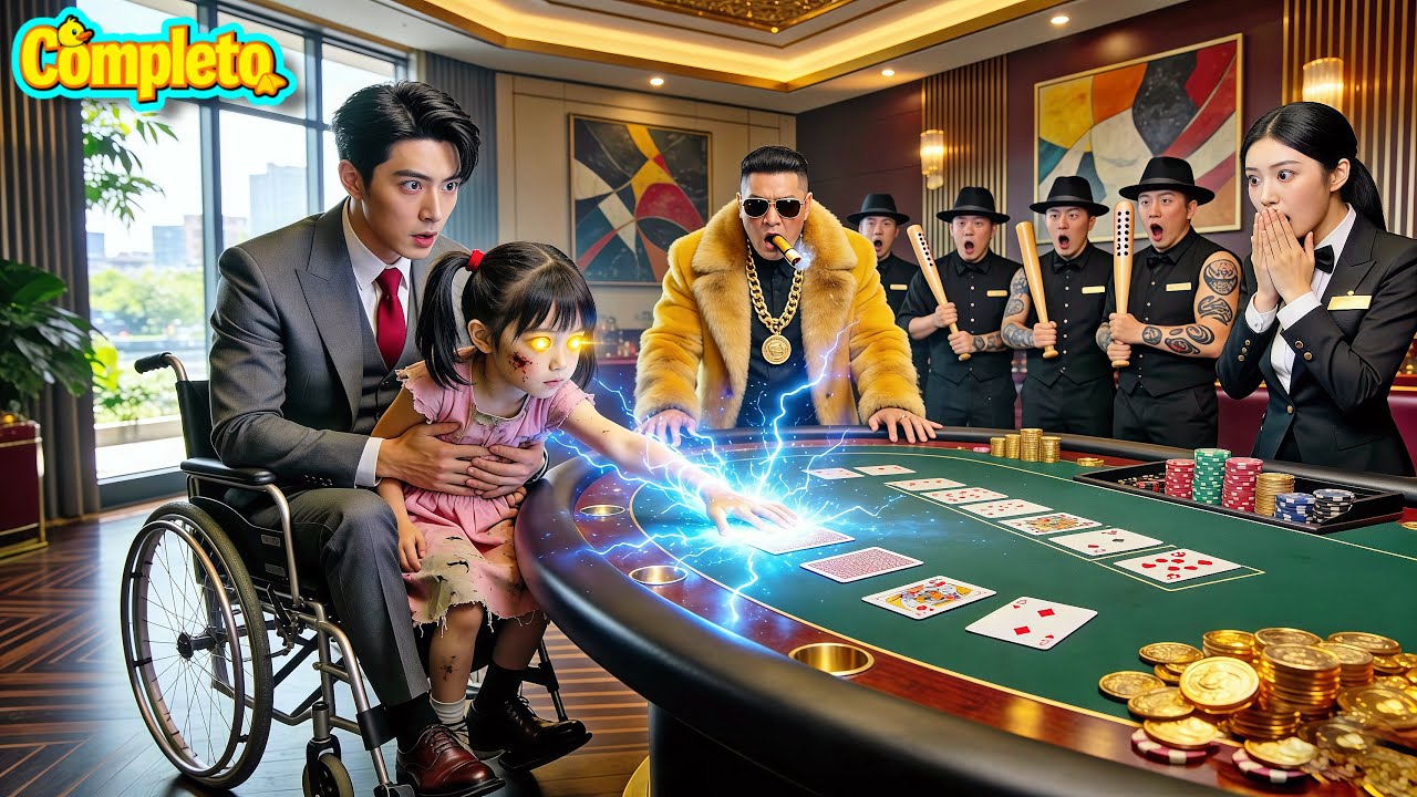 CEO En Quiebra Acogió A1Chica Mendiga,Pero No SabÍa Q es Reina del póquer Q Ganó Billones En1Noche.