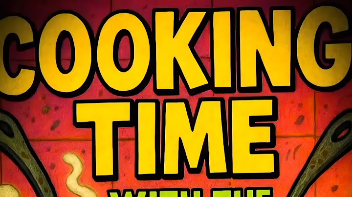 Cooking time with the N.O. §11