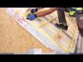DuPont™ Tyvek® roof installation video - CZ