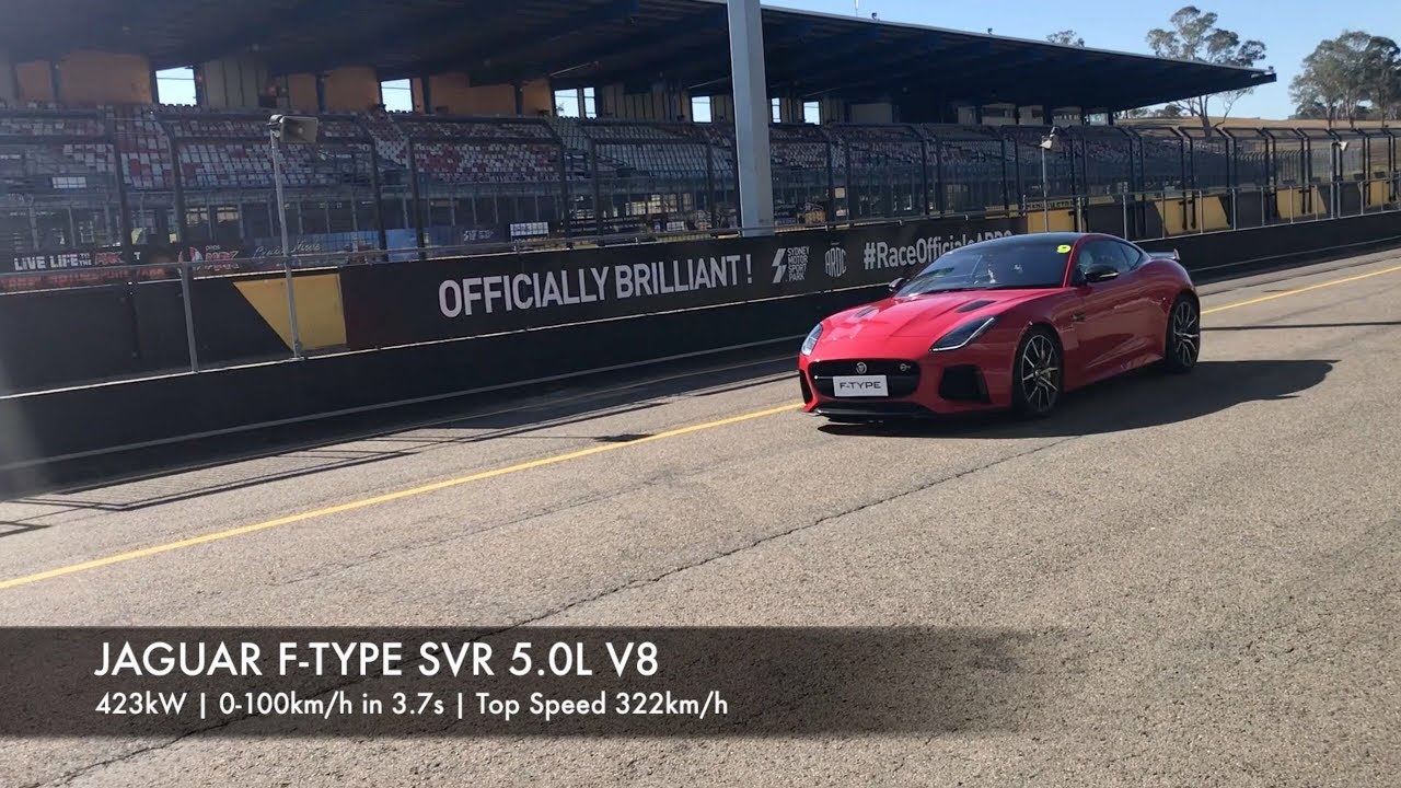 elon gold Jaguar F-Type SVR 5L V8 - Racing Experience