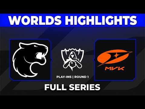 FUR vs MVK Highlights ALL GAMES | Worlds 2026 Play-In | FURIA vs MVK Esports