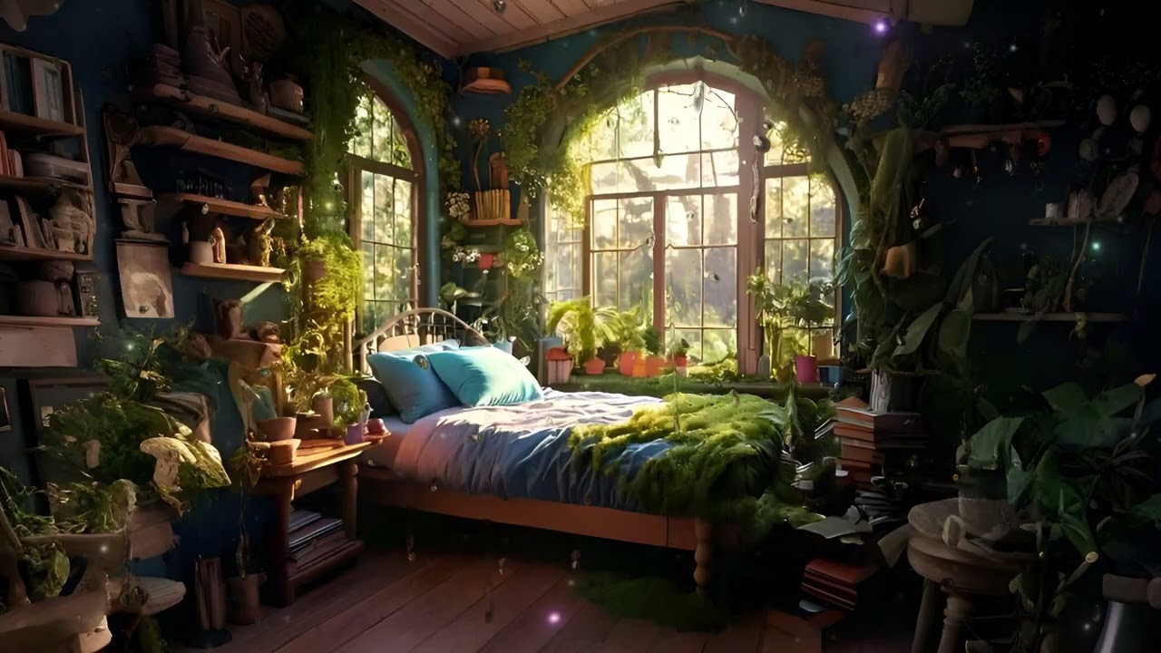 Botanical Dream Room — A Living Space of Calm