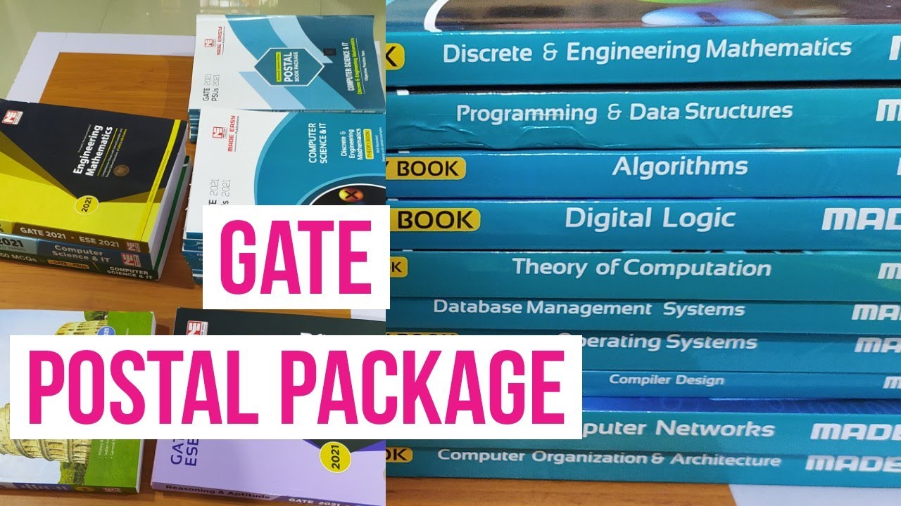 Gate 2021 Postal Package | Made Easy | Computer Science & IT - YouTube