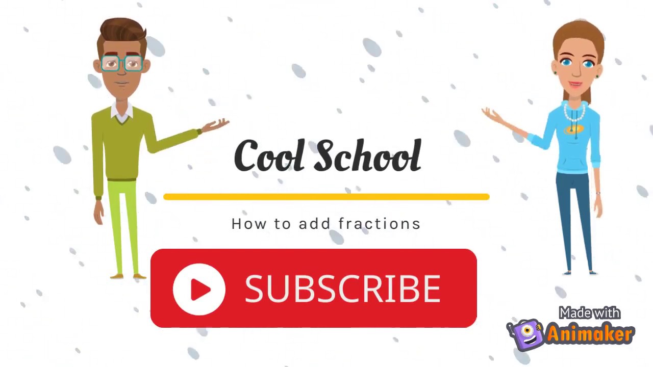 How to add fractions Episode1:The basics - YouTube