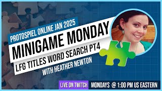 Minigame Monday - January 2025 LFG Word Search Part 4 screenshot 5