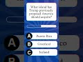 Greenland Plan Quiz
