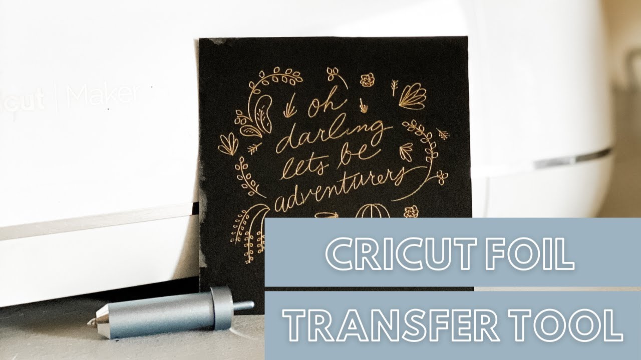 How to Use the Cricut Foil Transfer Kit - Crop Candy Scrapbooking