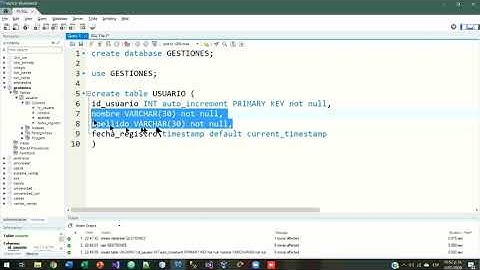 Gestión Bases de Datos - Procedimientos Almacenados (MySql Workbench)