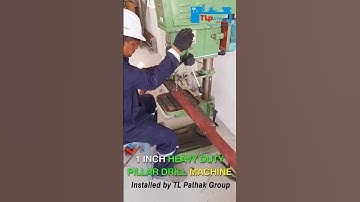 Your Workshop Needs This! 1 Inch Heavy Duty Pillar Drill Machine by TL PATHAK GROUP