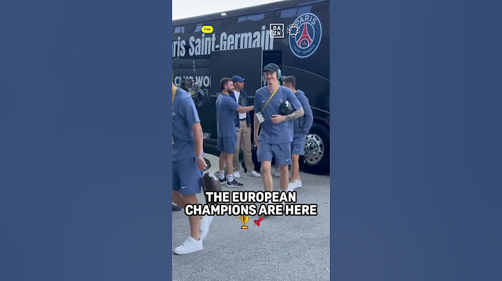 The Stars Of PSG Arrive For Inter Miami Match