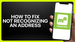 How To Fix MapQuest Not Recognizing an Address! Tutorial
