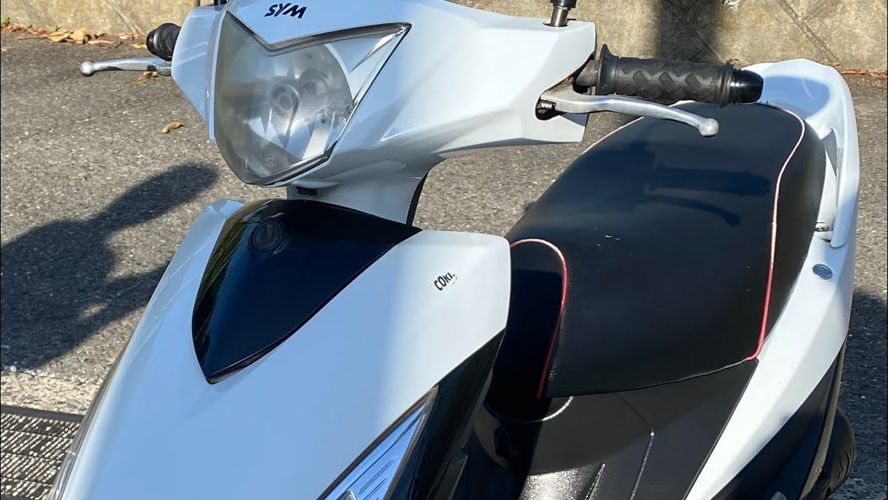 SYM　GT125　4スト　走行１千キロ代　バッテリー新品　スペアキー有　Eオイル交換済 SYM GT125 4スト 走行1千キロ代 バッテリー新品 スペアキー有 Eオイル