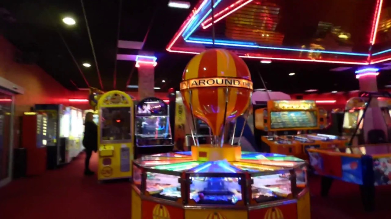 Jet arcade tour and Sunderland Illuminations 2017 - YouTube