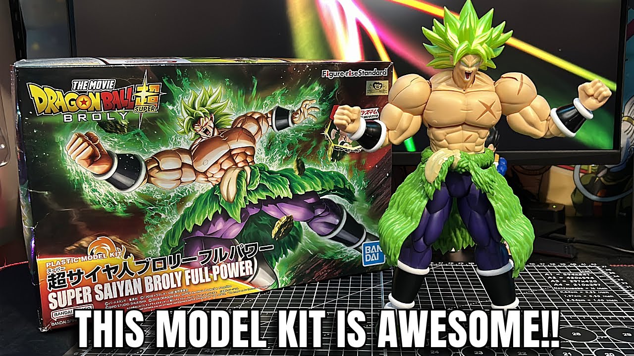 Bandai Figure Rise Standard Dragon Ball Super Saiyan Broly Full Power Review