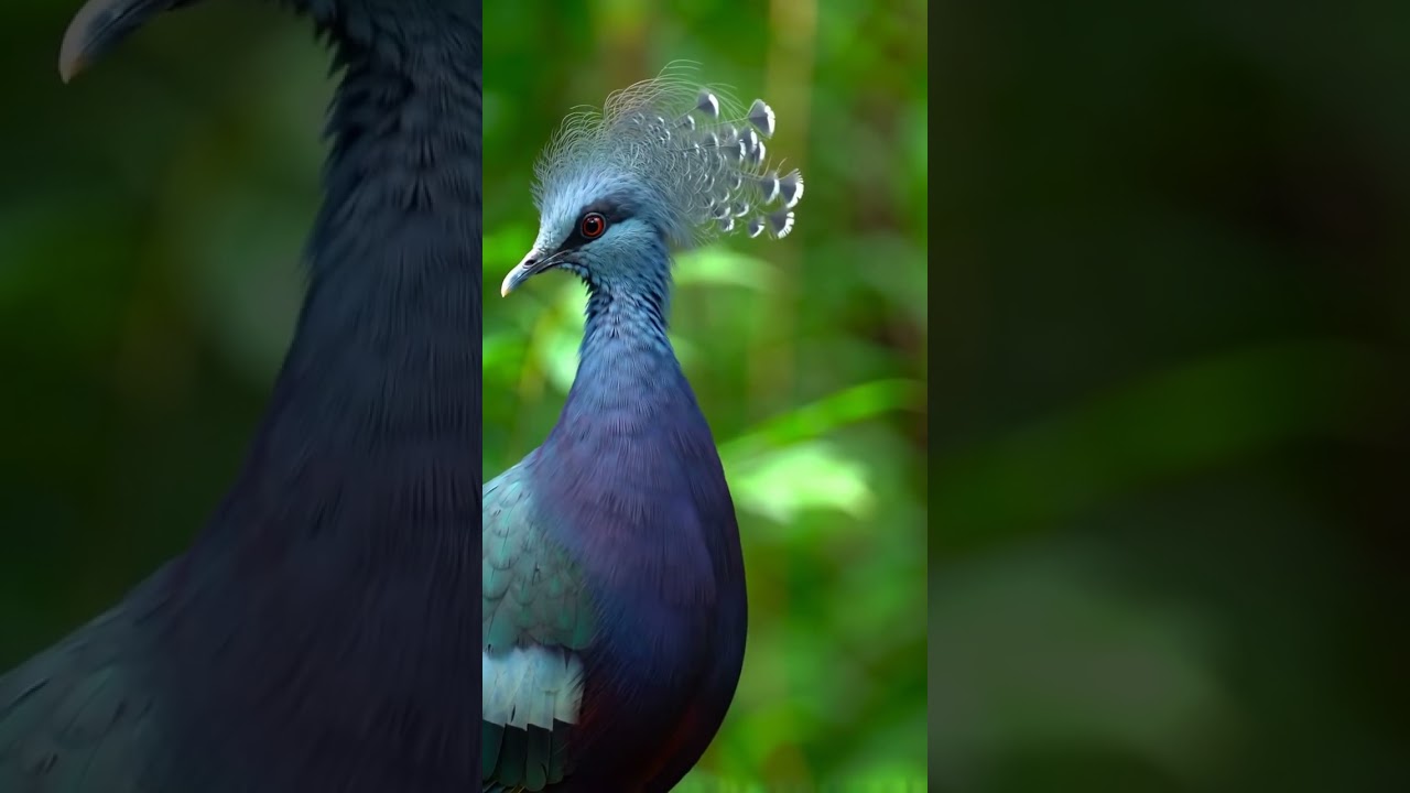 Most Beautiful Pigeon? You Decide! It's Victoria Crowned Pigeon 
