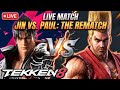 TEKKEN 7 LIVE: JIN VS PAUL KI RE-MATCH! 🔥 WHO IS THE KING?