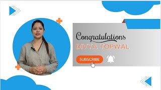 Another shining star of IBAF Divya Topwal placed in HDFC Bank 🏦 .