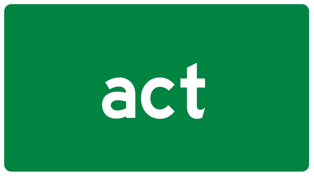 How to Pronounce act In English YouTube