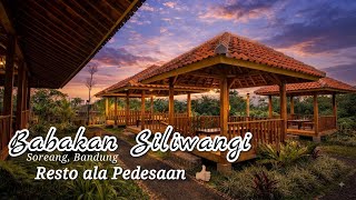 (Vlog) Babakan Siliwangi Soreang Bandung, Resto Ala Pedesaan Banget