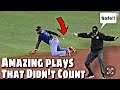 MLB \\ Top Plays That Didn’t Count