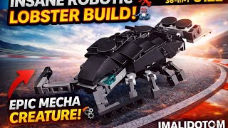 Insane Robotic Lobster Build From Blocks Architect 3122 Ultra Mech Creature