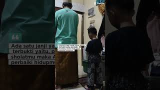 perbaiki solat mu maka akan allah perbaiki hidup mu.,,