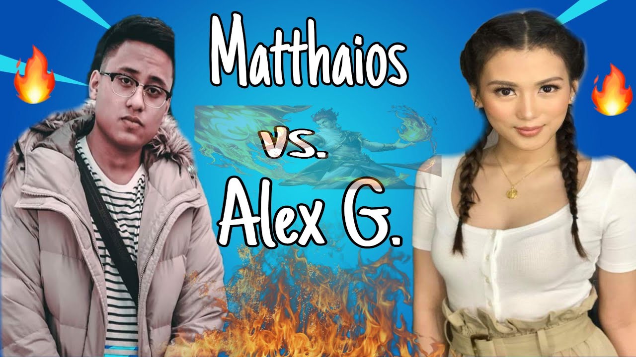 Alex Gonzaga Pinatulan ang rapper na si matthaios ! - YouTube