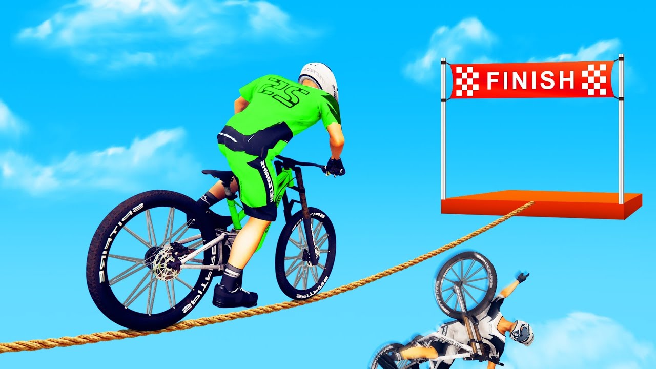 FALL OFF TIGHTROPE = LOSE! (Descenders)