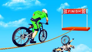 FALL OFF TIGHTROPE = LOSE! (Descenders)