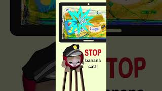 Banana Cat Sneaks Snacks Into Movie Theatre - Gets Caught