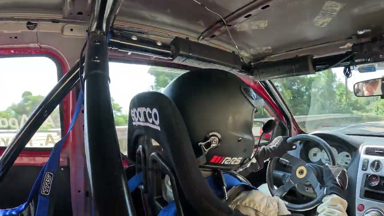 Ανάβαση Αιγείρας 2025   1ο σκέλος Αγώνα   Α  Δραγώνας   Honda Civic Type R EP3 GrN