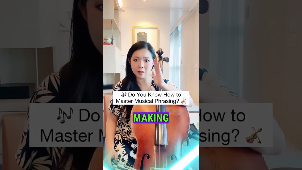 🎻 DO YOU KNOW HOW TO MASTER MUSICAL PHRASING? 🎶