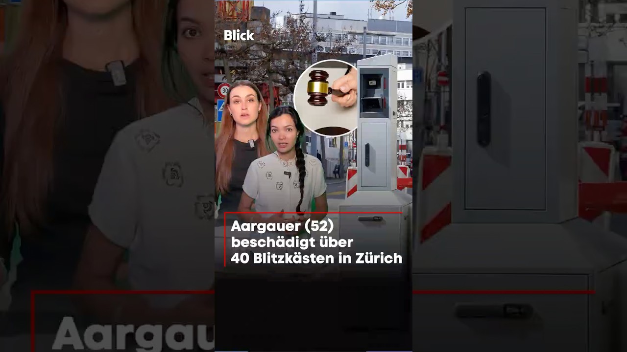 Über 40 Blitzer zerstört: Aargauer in Zürich verurteilt!