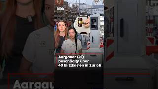 Über 40 Blitzer zerstört: Aargauer in Zürich verurteilt!