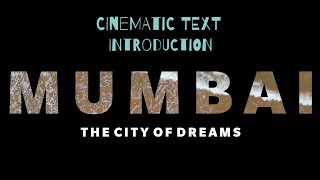 CINEMATIC TEXT INTRODUCTION USING SMARTPHONE | KINEMASTER TUTORIAL