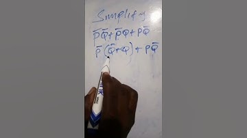 How To  #simplify🥺🥺#boolean_algebra