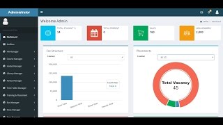 Campus Management PHP Software screenshot 2