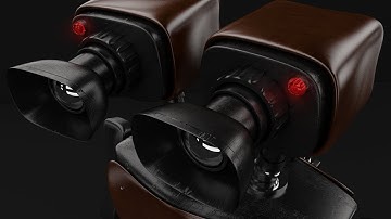 Retro Robot - 3D Speed Art