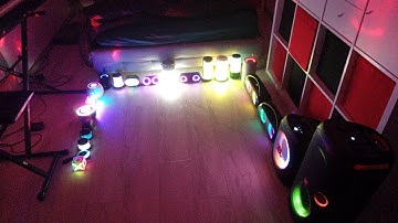 All of my lightshow speaker startup and shutdown.